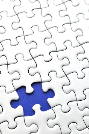Jigsaw puzzleの写真素材