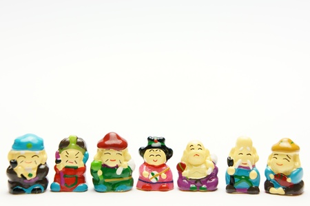 japanese god ,shichi-fuku-zinの写真素材