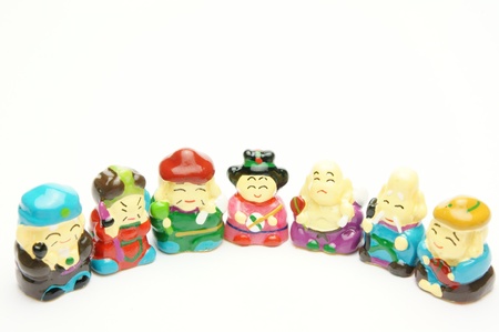 japanese god ,shichi-fuku-zinの写真素材