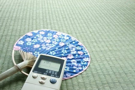 japanese fan  uchiwaの写真素材
