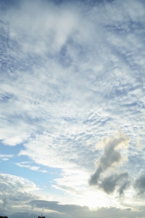 cirrocumulusの写真素材