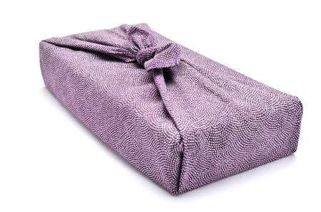 Japanese wrapping cloth,furoshikiの写真素材
