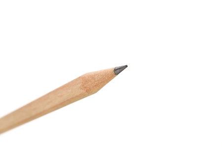 pencils on whiteの写真素材