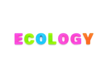 alphabet ECOLOGYの写真素材