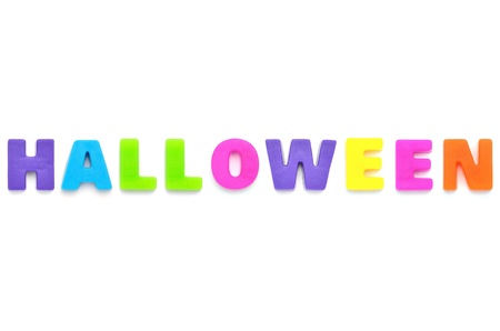 alphabet HALLOWEENの写真素材