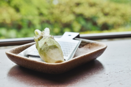 Japanese horseradishの写真素材