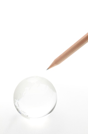 earth and penの写真素材