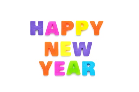 happy new yearの写真素材