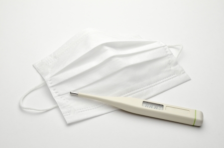 Protective face maskの写真素材