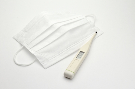 Protective face maskの写真素材