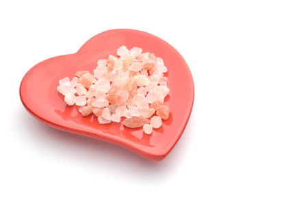 pink saltの写真素材