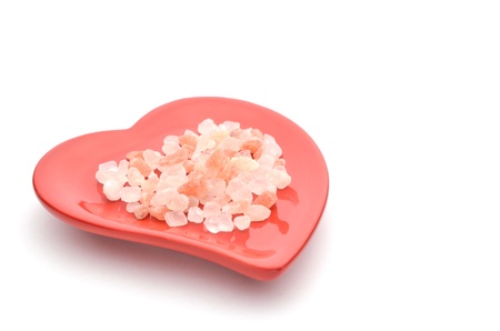 pink saltの写真素材