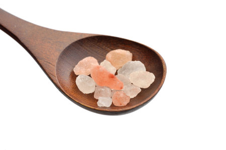 pink saltの写真素材