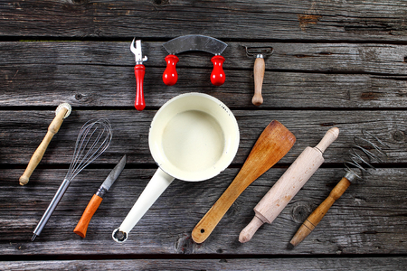kitchen toolsの写真素材