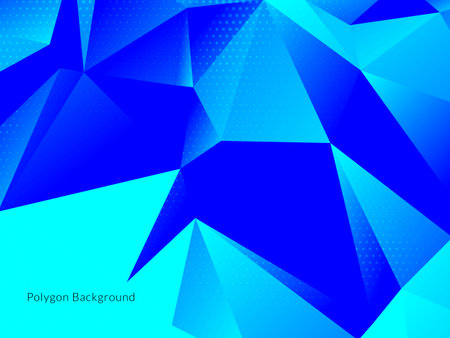 Abstract colorful triangular geometric crystal background vector