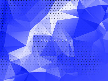 Abstract colorful triangular geometric crystal background vector