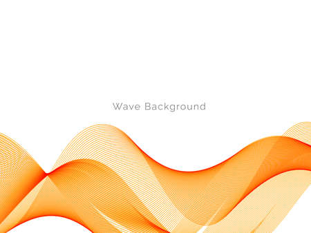 Modern decorative wave stylish dynamic background vector lines, illustration vectorのイラスト素材