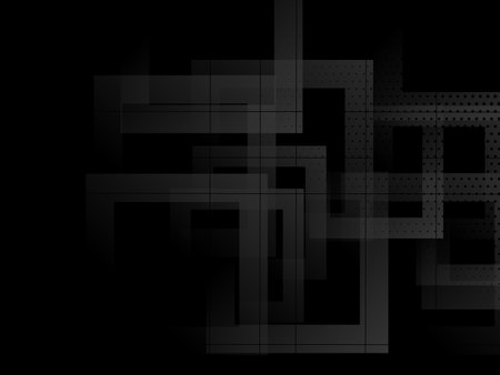 Dark geometric black abstract background elegent design pattern vectorのイラスト素材