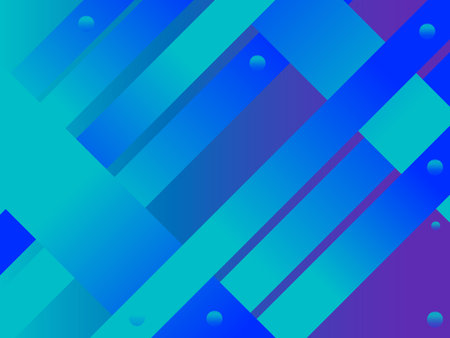 Abstract gradient geometric blue modern background pattern vectorのイラスト素材