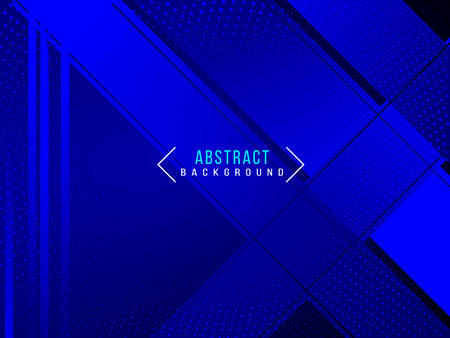 Abstract gradient geometric blue modern background pattern vectorのイラスト素材