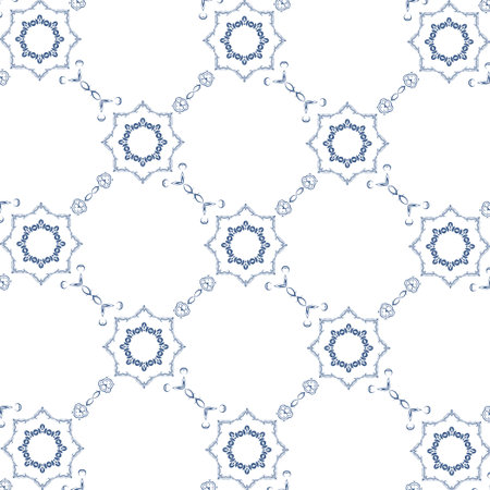 Geometric abstract clean decorative minimal pattern design background vector