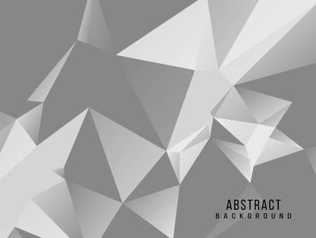 Abstract grey and white geometric stylish modern background design vectorのイラスト素材
