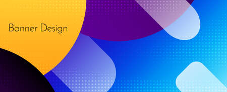Abstract elegant geometric decorative design banner background vectorのイラスト素材