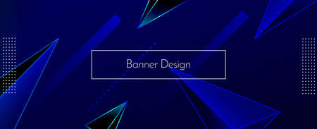 Abstract elegant geometric decorative design banner background vectorのイラスト素材