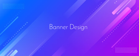 Abstract geometric modern decorative design banner pattern background vectorのイラスト素材