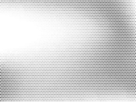 Abstract modern halftone pattern dotted background vectorのイラスト素材
