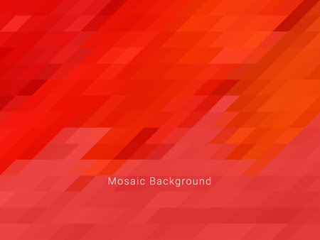 Abstract geometric yellow mosaic shape elegant background vectorのイラスト素材