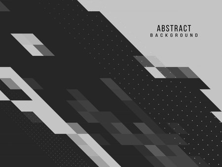 Dark geometric black abstract background mosaic elegent design pattern vectorのイラスト素材