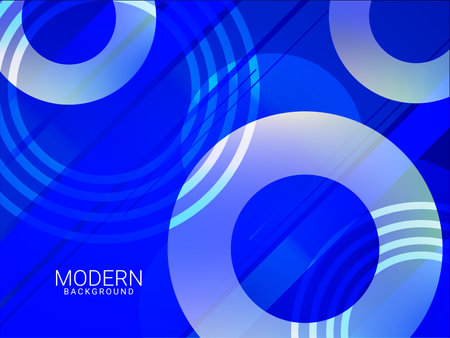 Abstract geometric blue smooth stylish colorful modern pattern background vectorのイラスト素材