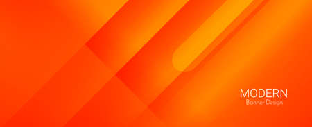 Modern stylish yellow abstract geometric elegant colorful banner pattern background vectorのイラスト素材