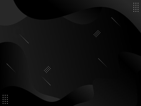 Dark geometric black abstract background elegent design pattern vectorのイラスト素材