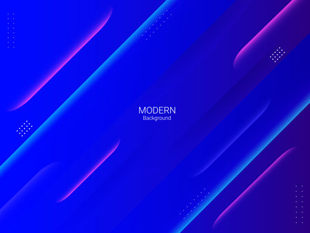 Abstract blue geometric transparent gradient lines illustration pattern background vectorのイラスト素材