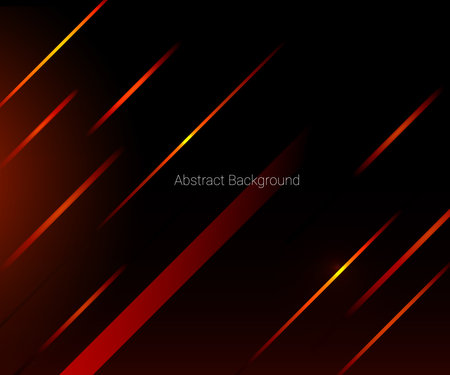 Abstract red geometric transparent gradient lines illustration pattern background vectorのイラスト素材