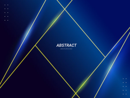 Abstract geometric blue elegant gradient illustration banner pattern background vectorのイラスト素材