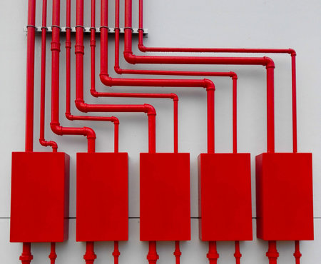 Fire fighting system In the factory