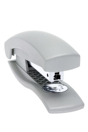 Tacker on a white background.の写真素材