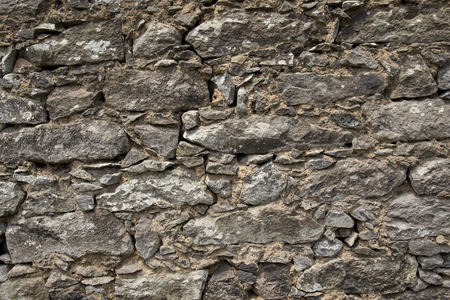 Old stony wallの写真素材