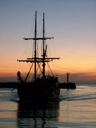 Boat for harbor effecting の写真素材