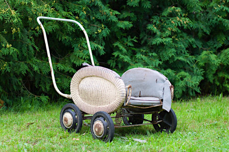 old baby carriage