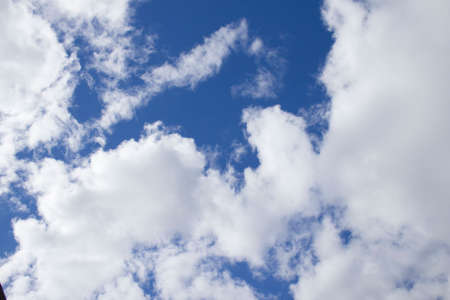 Very beautiful sky made of clouds in sunny weatherの写真素材