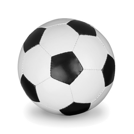  Soccer ball isolated on the white background.の写真素材