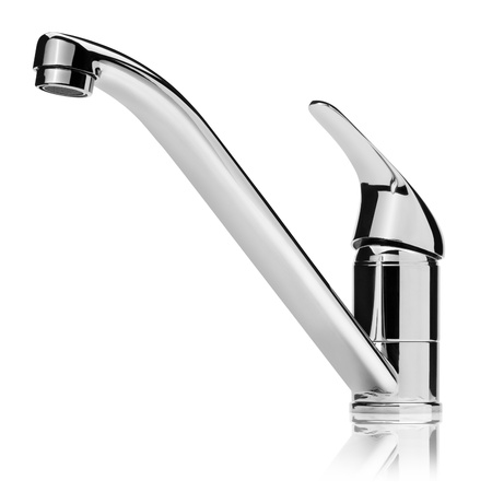 Water tap, isolated on the white background, clipping path included の写真素材