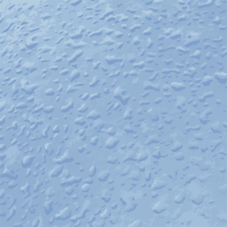 Realistic water drops background.  のイラスト素材