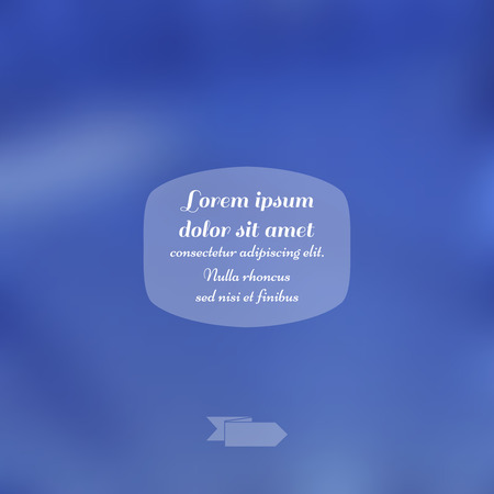 Vector background with badge. Blurred illustration.のイラスト素材