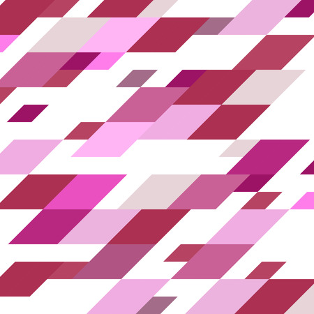 Abstract geometric vintage vector background. Illustration in shades of pink and violet.のイラスト素材