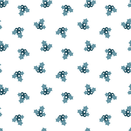 Seamless Christmas pattern. New Year theme. Background can be copied without any seams. Vector illustration. Winter endless texture can be used for printing onto fabric and paper or scrap booking.のイラスト素材